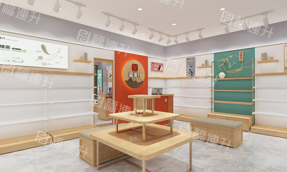 福連升健康舒適休閑鞋、老北京布鞋店面效果圖3