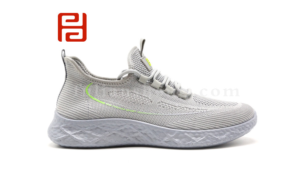 福連升夏季休閑運(yùn)動漫步鞋飛織透氣軟底舒適男鞋