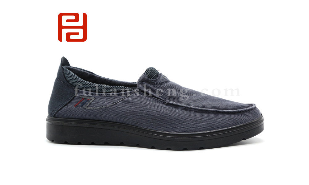 福連升秋季舒適休閑養(yǎng)生鞋一腳蹬男鞋單鞋布鞋F(xiàn)JA-14161073