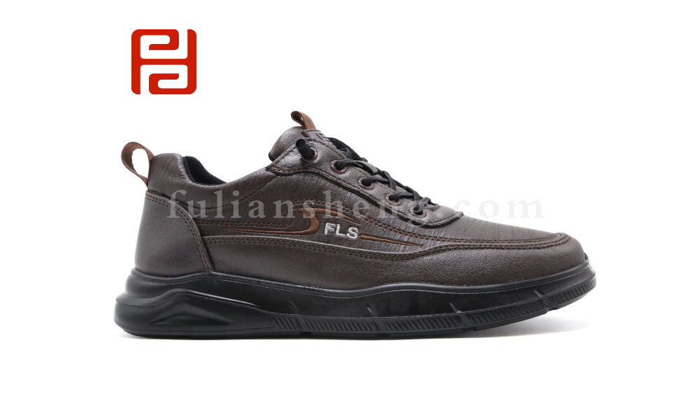 福連升春秋舒適淺口休閑男鞋輕便單鞋