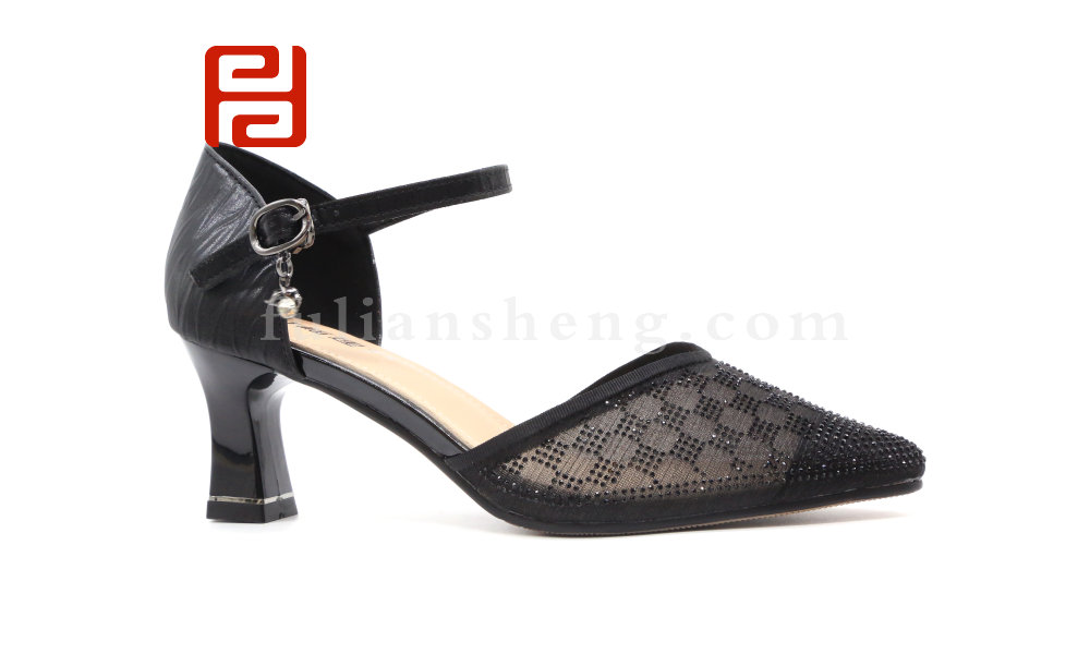 福連升夏季女鞋輕松工作中空鞋時裝鞋