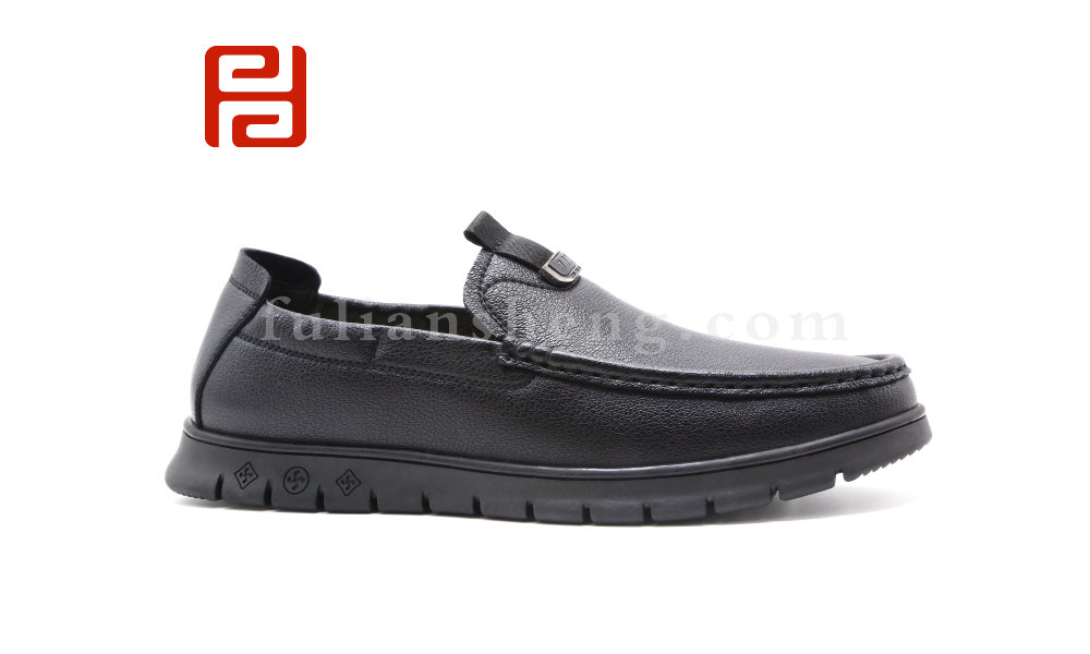 福連升秋季新款商務(wù)休閑豆豆鞋商務(wù)男鞋