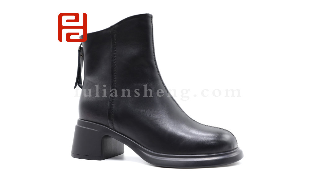 福連升冬季新款休閑生活女鞋時(shí)尚休閑女鞋時(shí)尚短靴