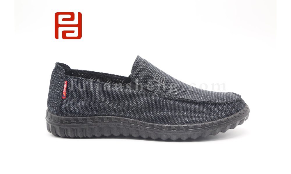 福連升夏季男鞋舒適休閑養(yǎng)生鞋透氣紗網布面棉麻內里圖片