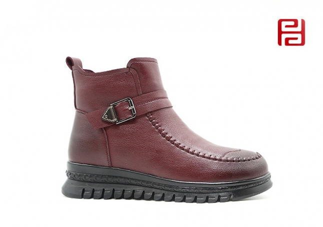 福連升冬季保暖舒適羊毛鞋女鞋老北京布鞋