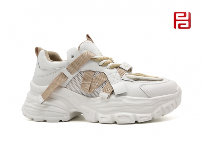 福連升夏季女鞋休閑運(yùn)動(dòng)時(shí)尚老爹鞋