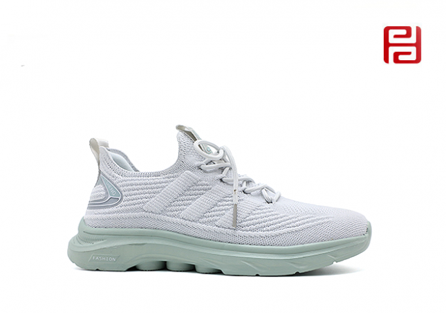 春秋運(yùn)動(dòng)男單鞋休閑運(yùn)動(dòng)高彈飛織面料舒適運(yùn)動(dòng)鞋